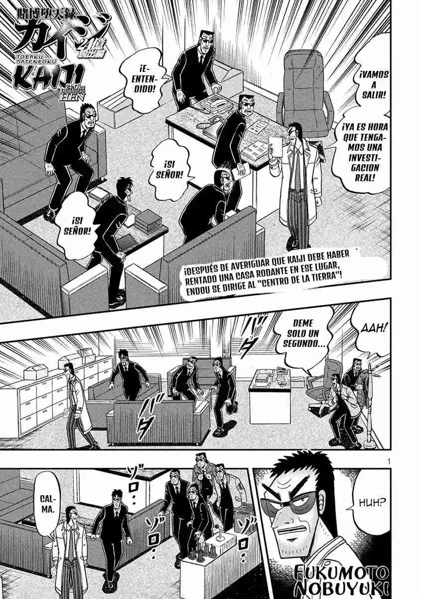 Tobaku Datenroku Kaiji: 24-oku Dasshutsu-hen: Chapter 85 - Page 1