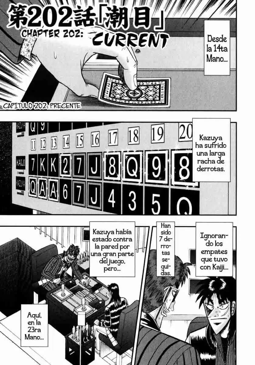 Tobaku Datenroku Kaiji: One Poker-hen: Chapter 102 - Page 1