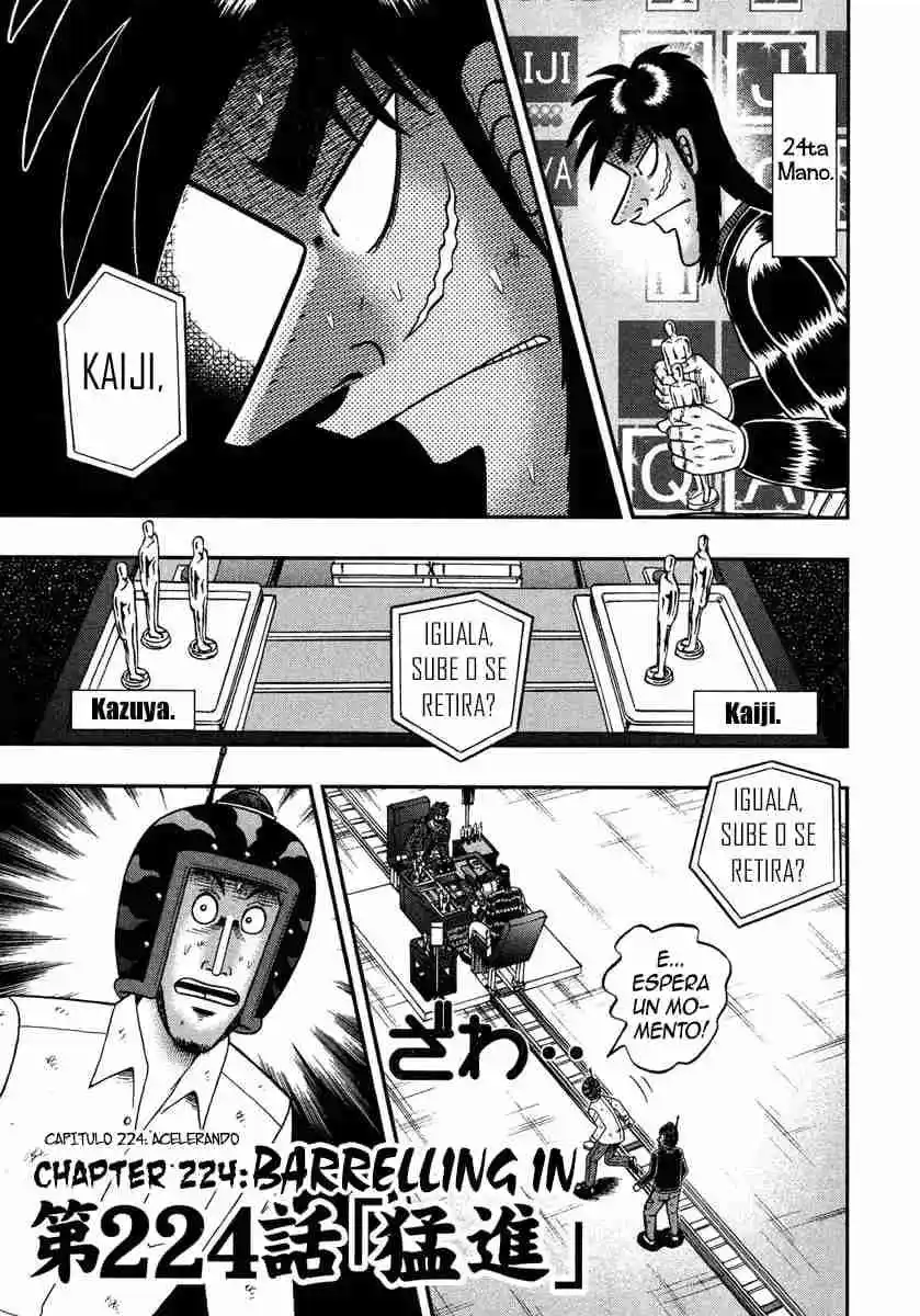 Tobaku Datenroku Kaiji: One Poker-hen: Chapter 124 - Page 1