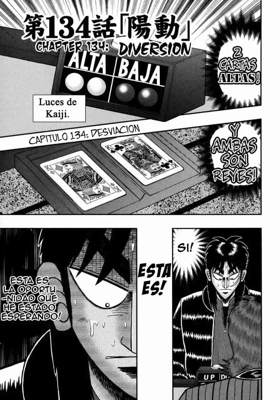 Tobaku Datenroku Kaiji: One Poker-hen: Chapter 34 - Page 1