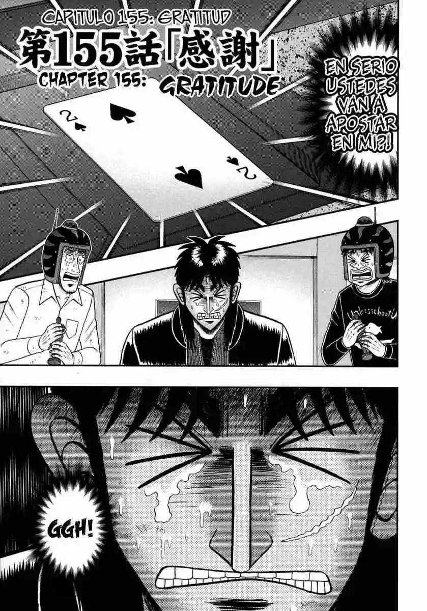 Tobaku Datenroku Kaiji: One Poker-hen: Chapter 55 - Page 1