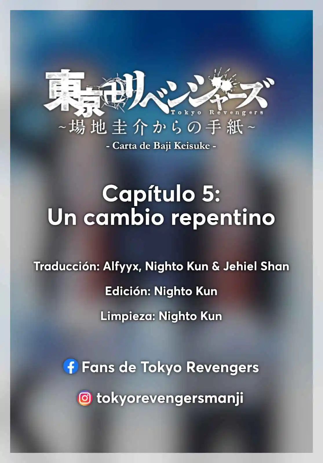 Tokyo 卍 Revengers: Baji Keisuke Kara No Tegami: Chapter 5 - Page 1