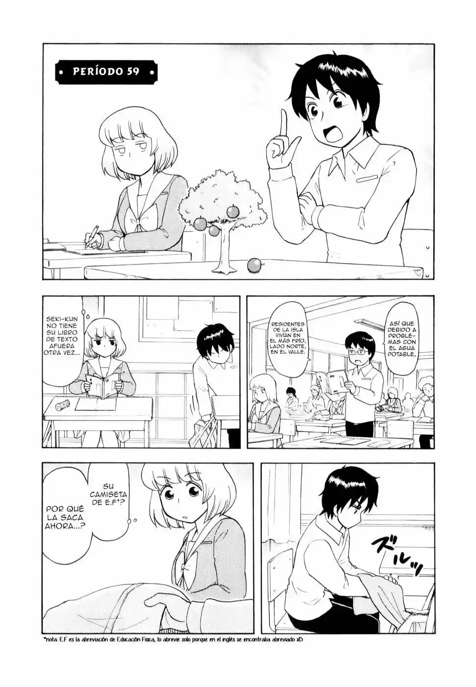 Tonari No Seki-kun: Chapter 59 - Page 1