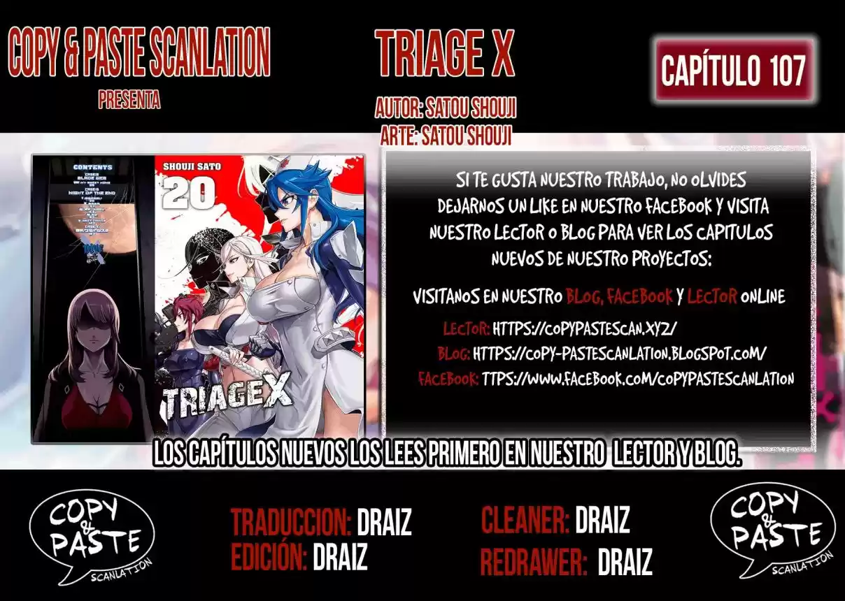 Triage X: Chapter 107 - Page 1