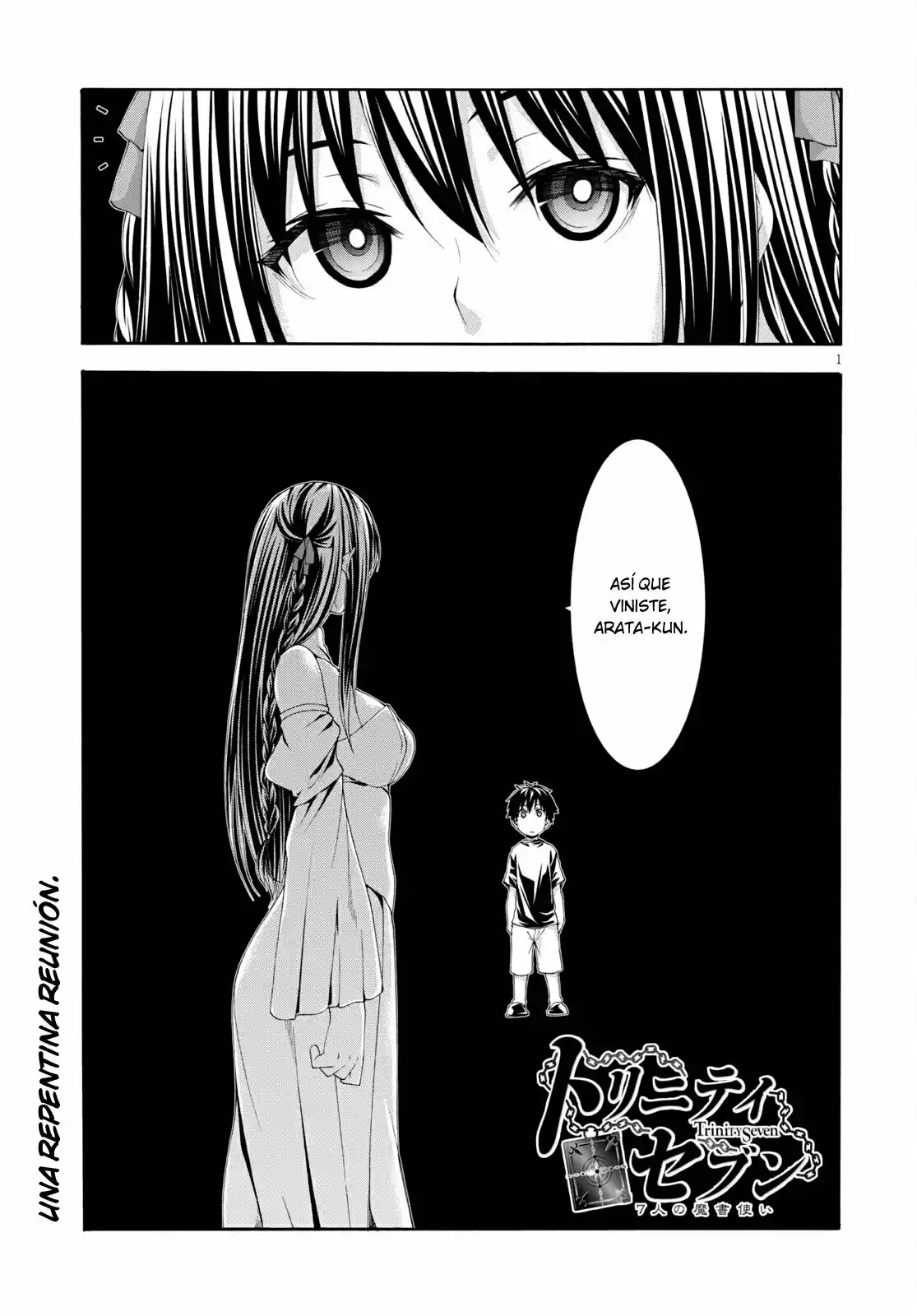 Trinity Seven: 7-Nin No Mahoutsukai: Chapter 129 - Page 1