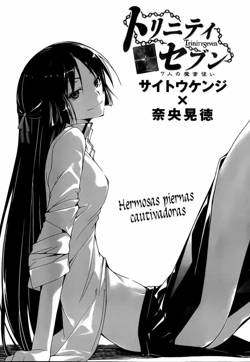 Trinity Seven: 7-Nin No Mahoutsukai: Chapter 34 - Page 1