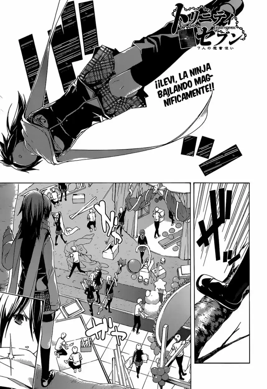 Trinity Seven: 7-Nin No Mahoutsukai: Chapter 39 - Page 1