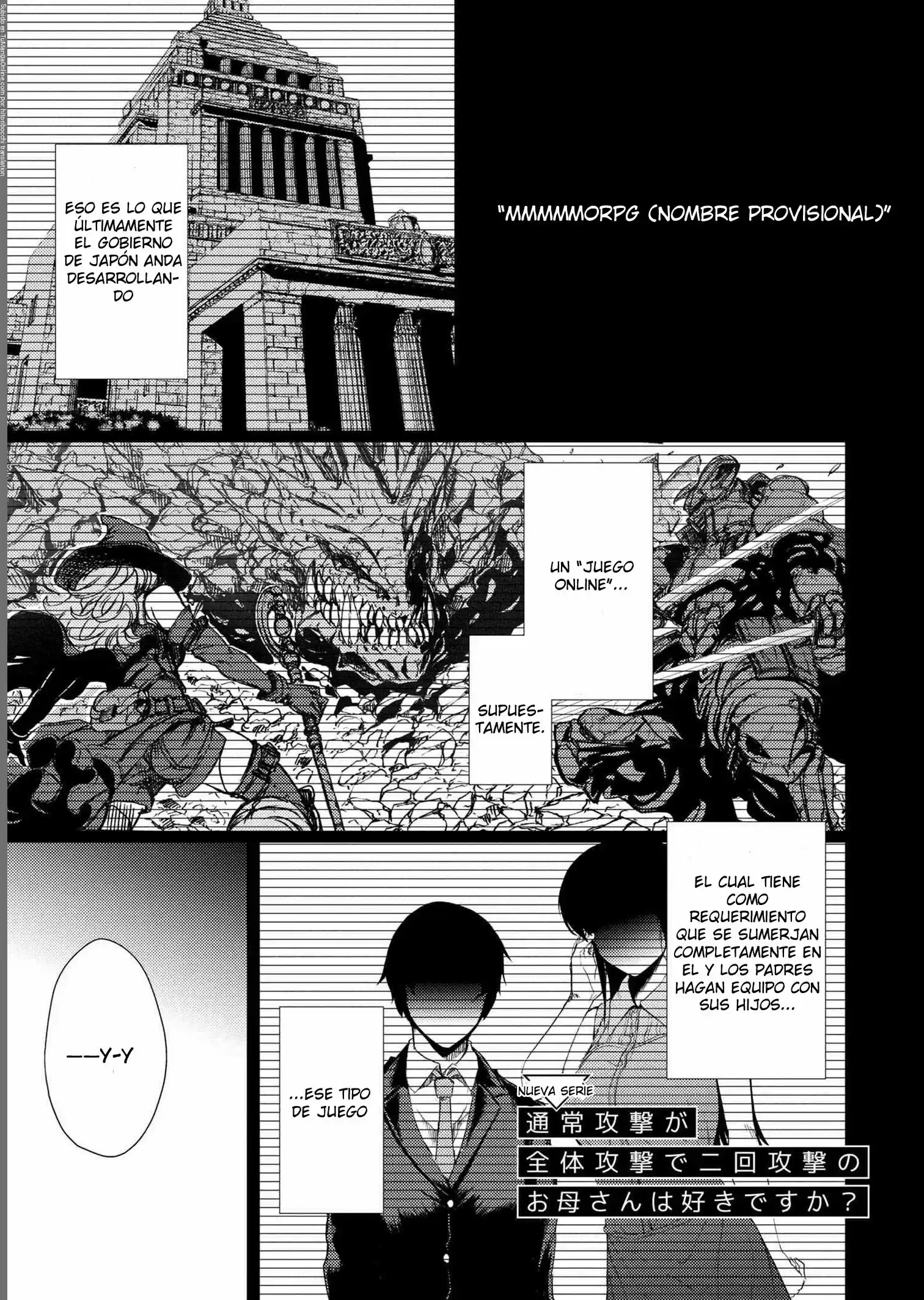 Tsuujou Kougeki Ga Zentai Kougeki De Ni-Kai Kougeki No Okaa-San Wa Suki Desu Ka: Chapter 0 - Page 1