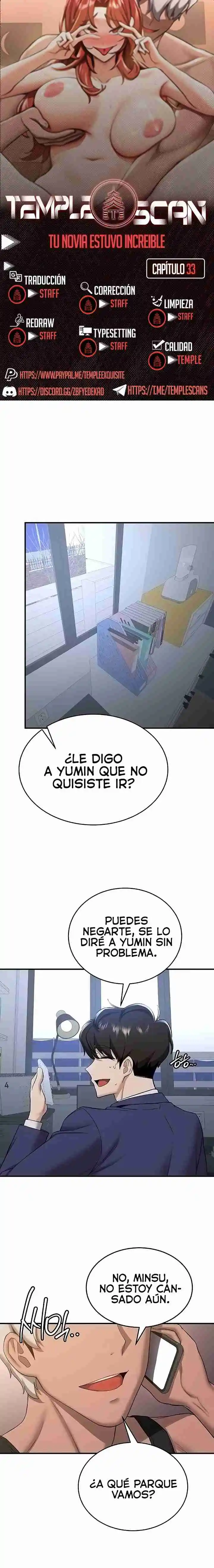 Tu Novia Esta Buena: Chapter 33 - Page 1