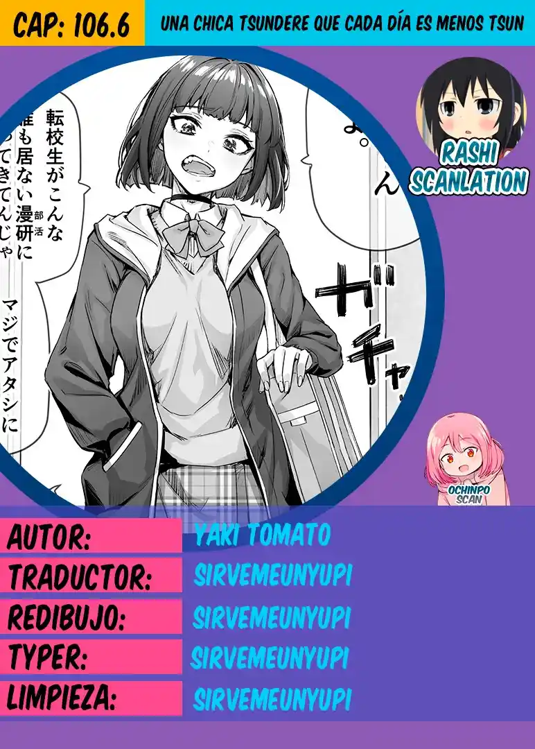 Una Chica Tsundere Que Cada Día Es Menos Tsun.: Chapter 106 - Page 1