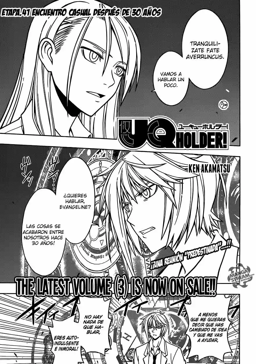 Uq Holder: Chapter 41 - Page 1