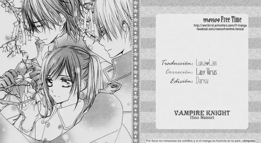 Vampire Knight: Chapter 93 - Page 1
