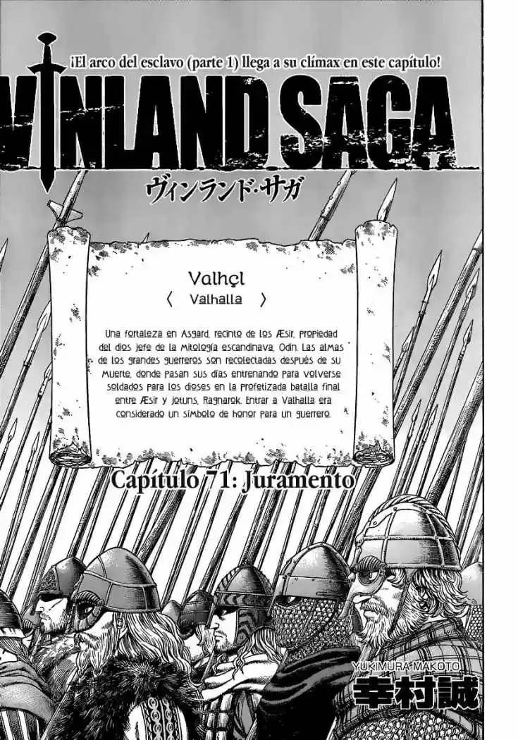 Vinland Saga: Chapter 71 - Page 1