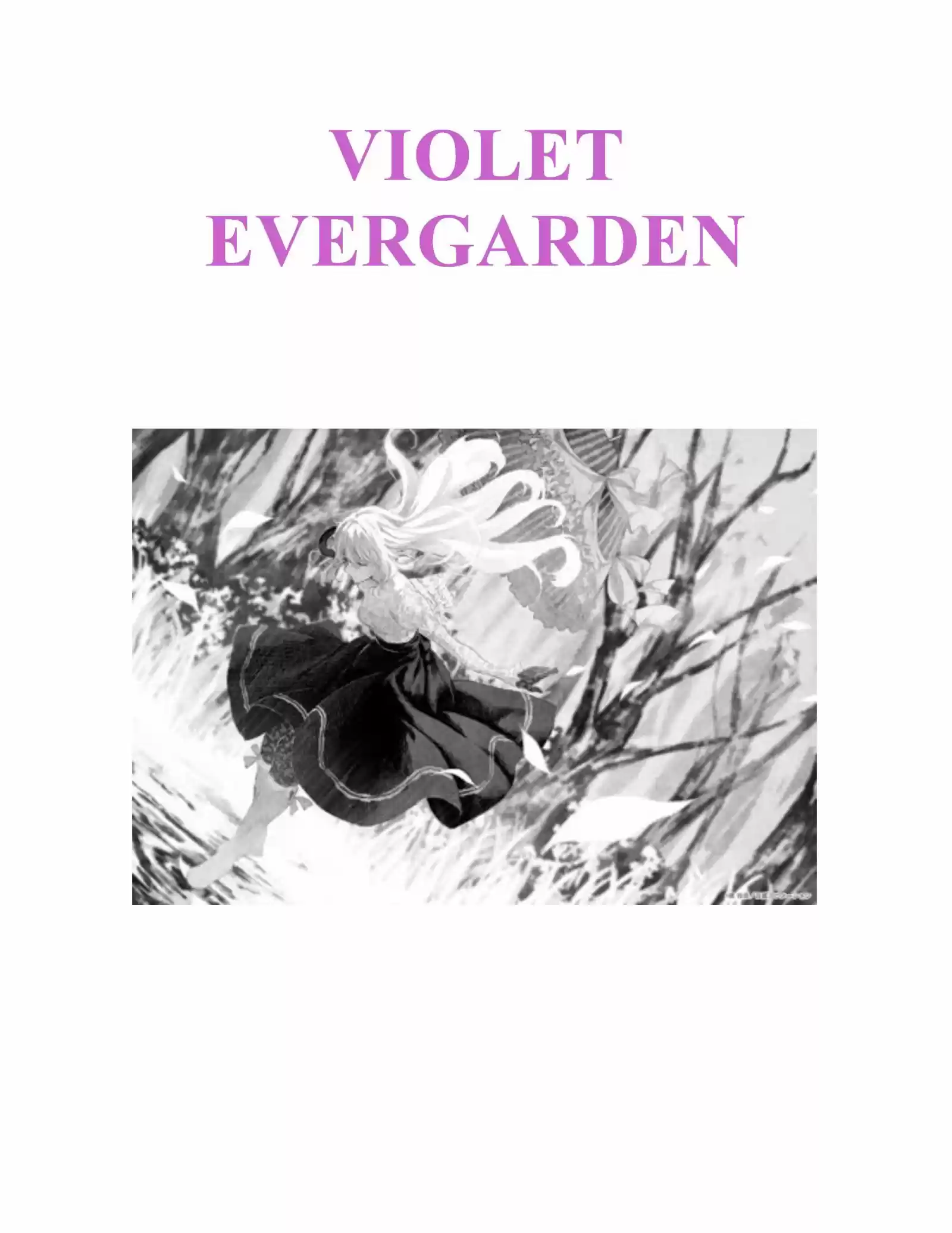 Violet Evergarden (Novela: Chapter 0 - Page 1