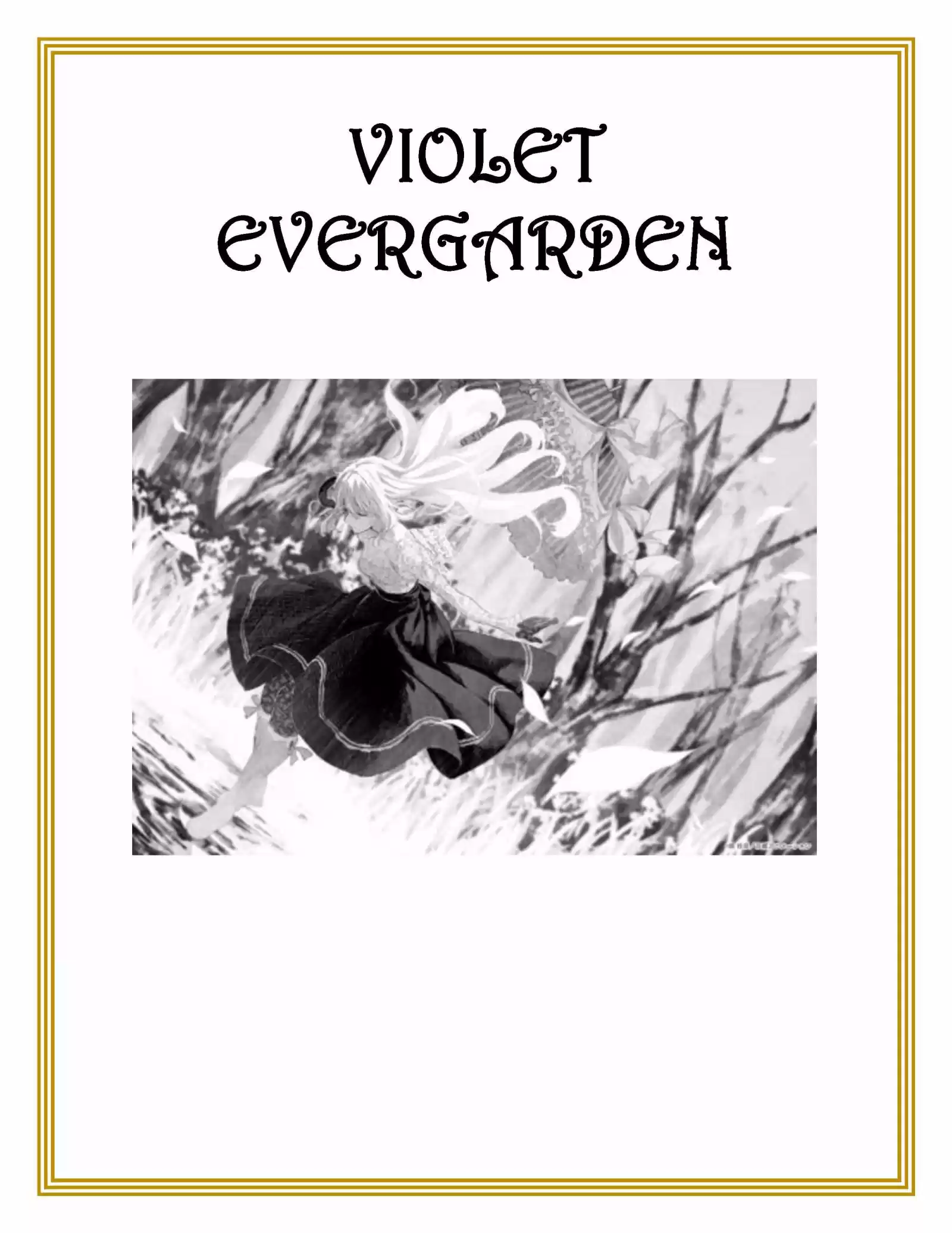 Violet Evergarden (Novela: Chapter 1 - Page 1