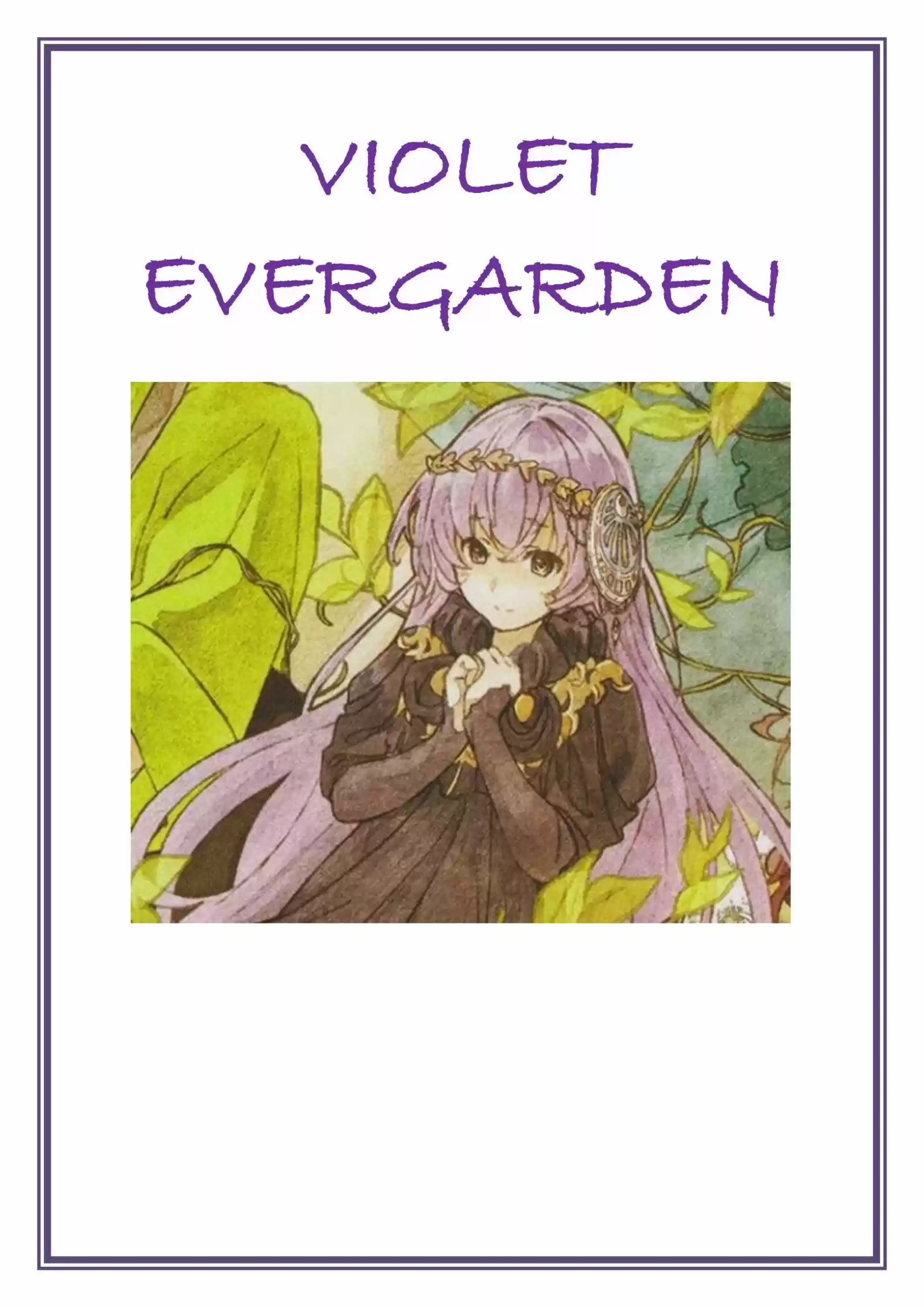 Violet Evergarden (Novela: Chapter 10 - Page 1