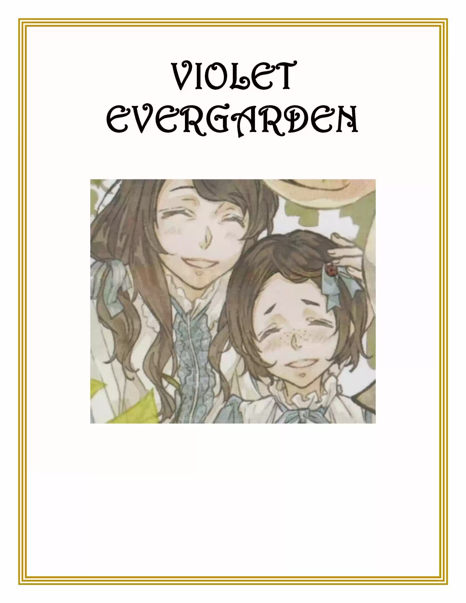 Violet Evergarden (Novela: Chapter 2 - Page 1