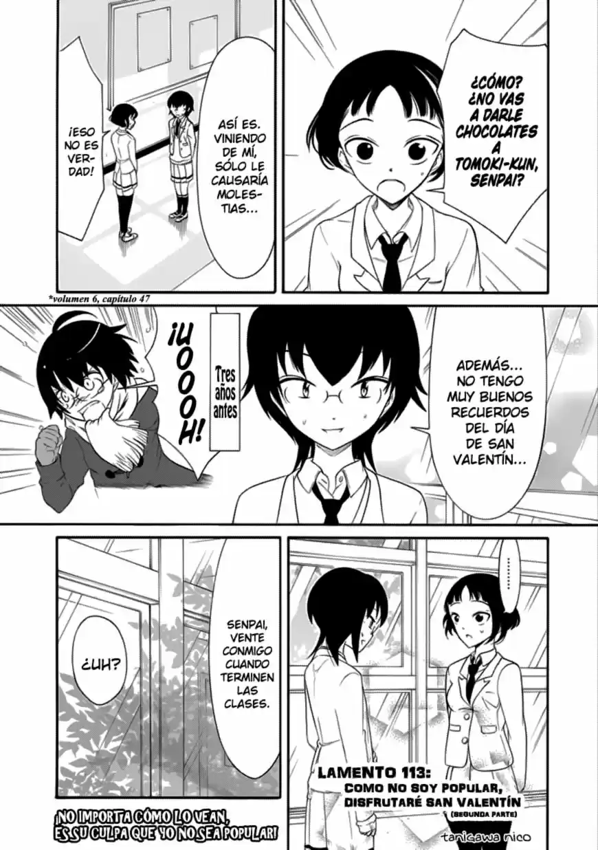 Watashi Ga Motenai No Wa Dou Kangaete Mo Omaera Ga Warui: Chapter 113 - Page 1