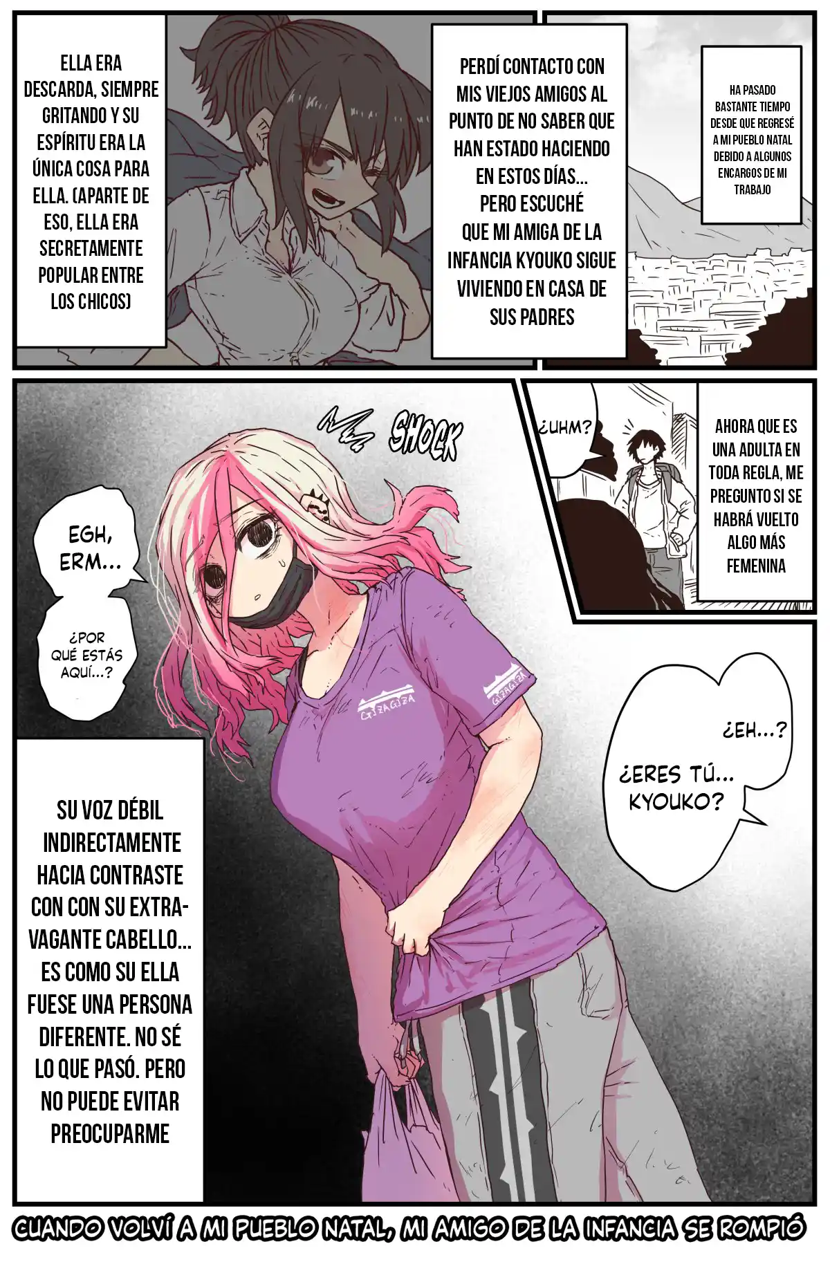 When I Returned To My Hometown, My Childhood Friend Was Broken: Chapter 1 - Page 1