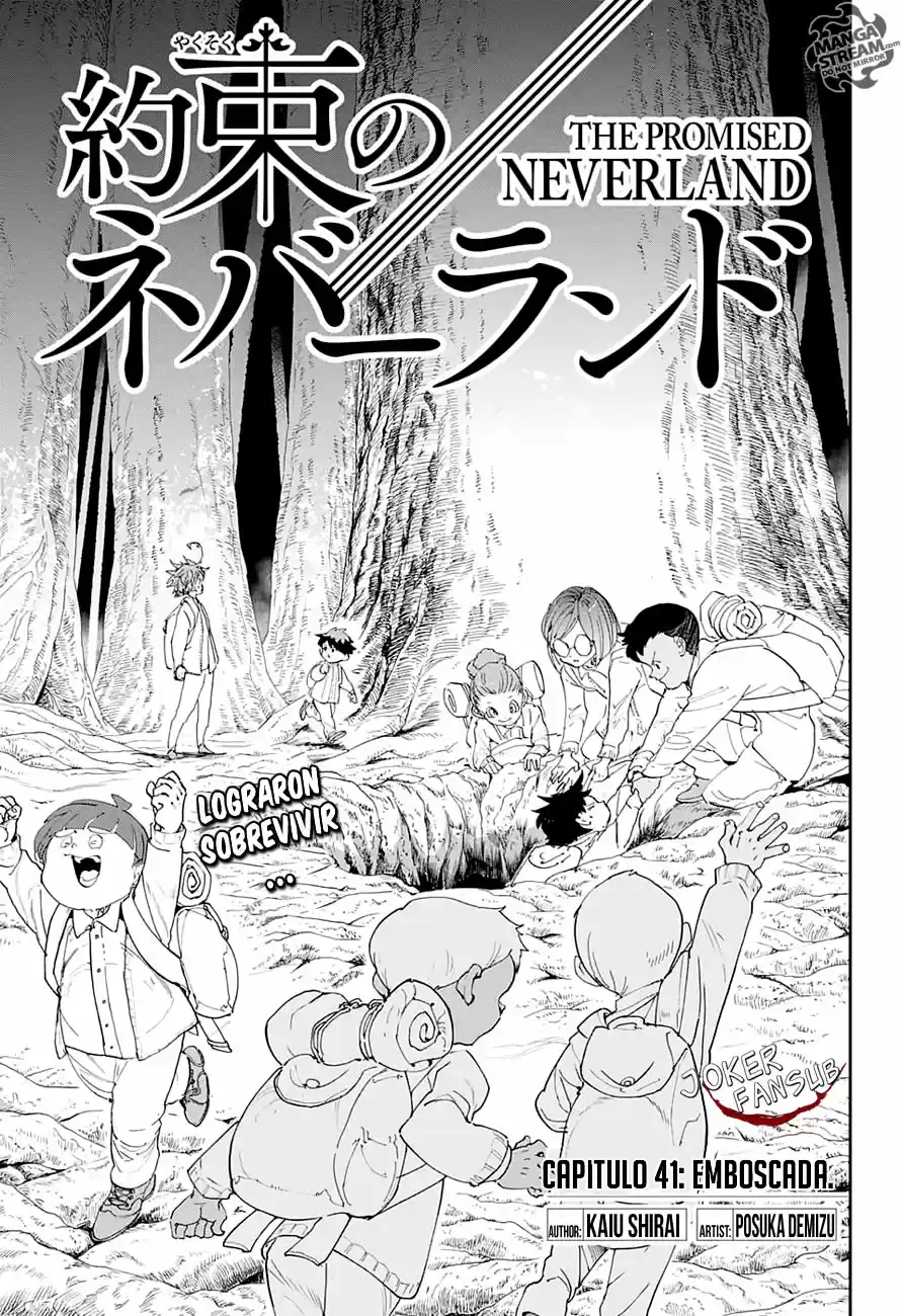 Yakusoku No Neverland: Chapter 41 - Page 1