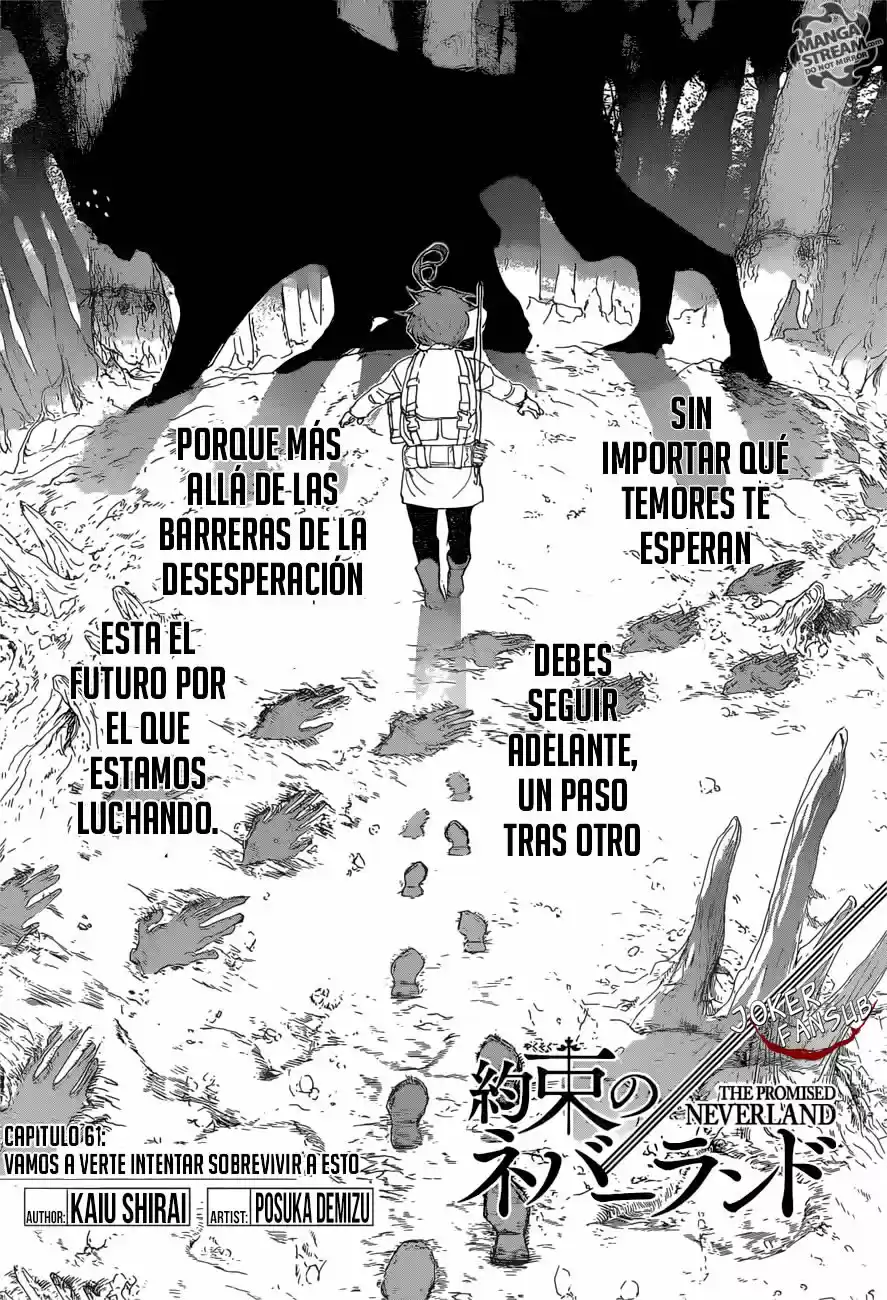 Yakusoku No Neverland: Chapter 61 - Page 1