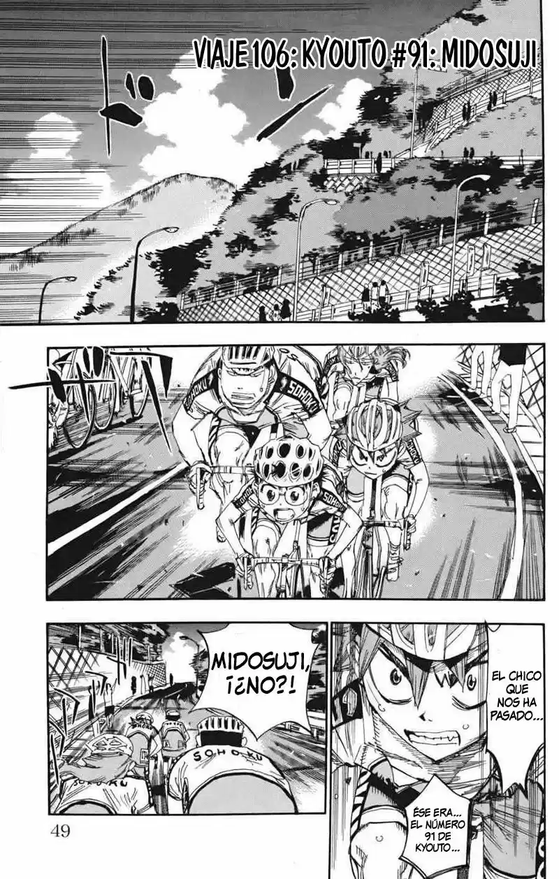 Yowamushi Pedal: Chapter 106 - Page 1
