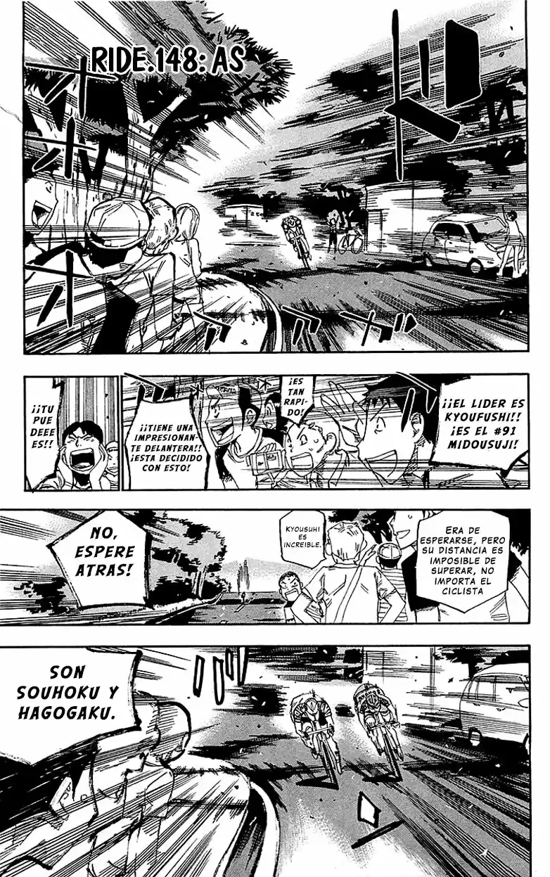 Yowamushi Pedal: Chapter 148 - Page 1