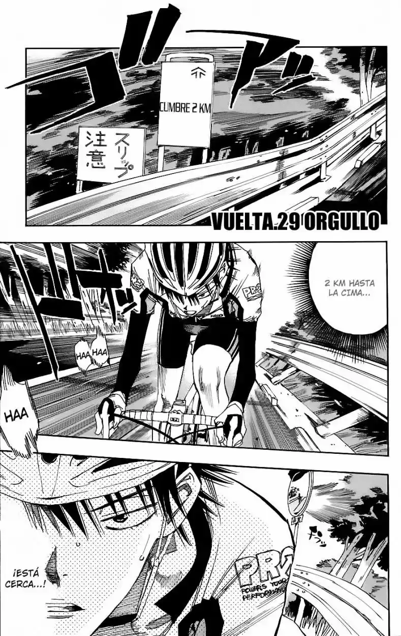 Yowamushi Pedal: Chapter 29 - Page 1