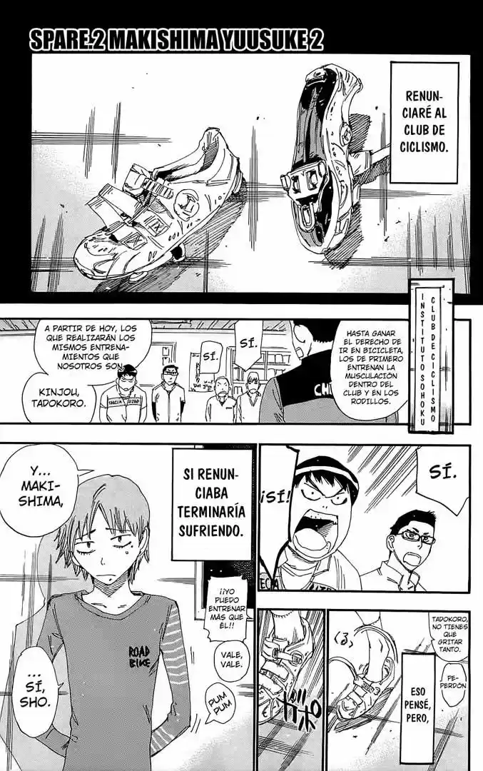 Yowamushi Pedal: Chapter 40 - Page 1