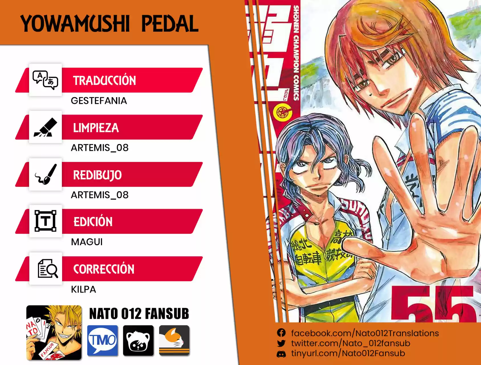 Yowamushi Pedal: Chapter 469 - Page 1