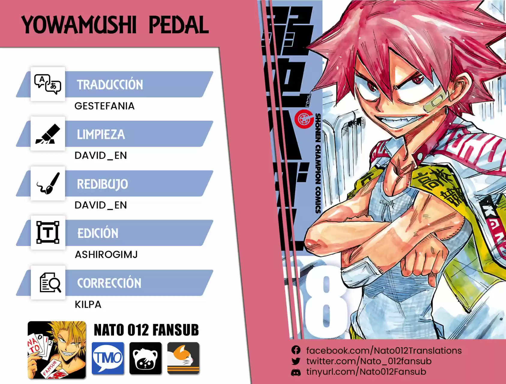 Yowamushi Pedal: Chapter 497 - Page 1