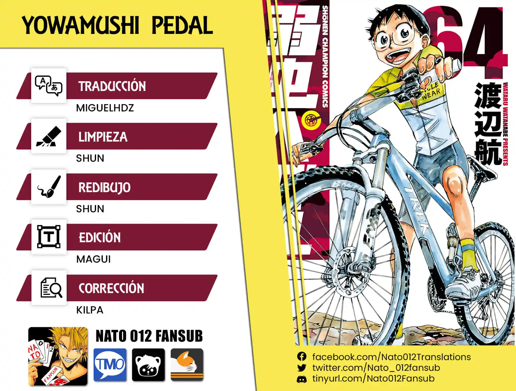 Yowamushi Pedal: Chapter 549 - Page 1