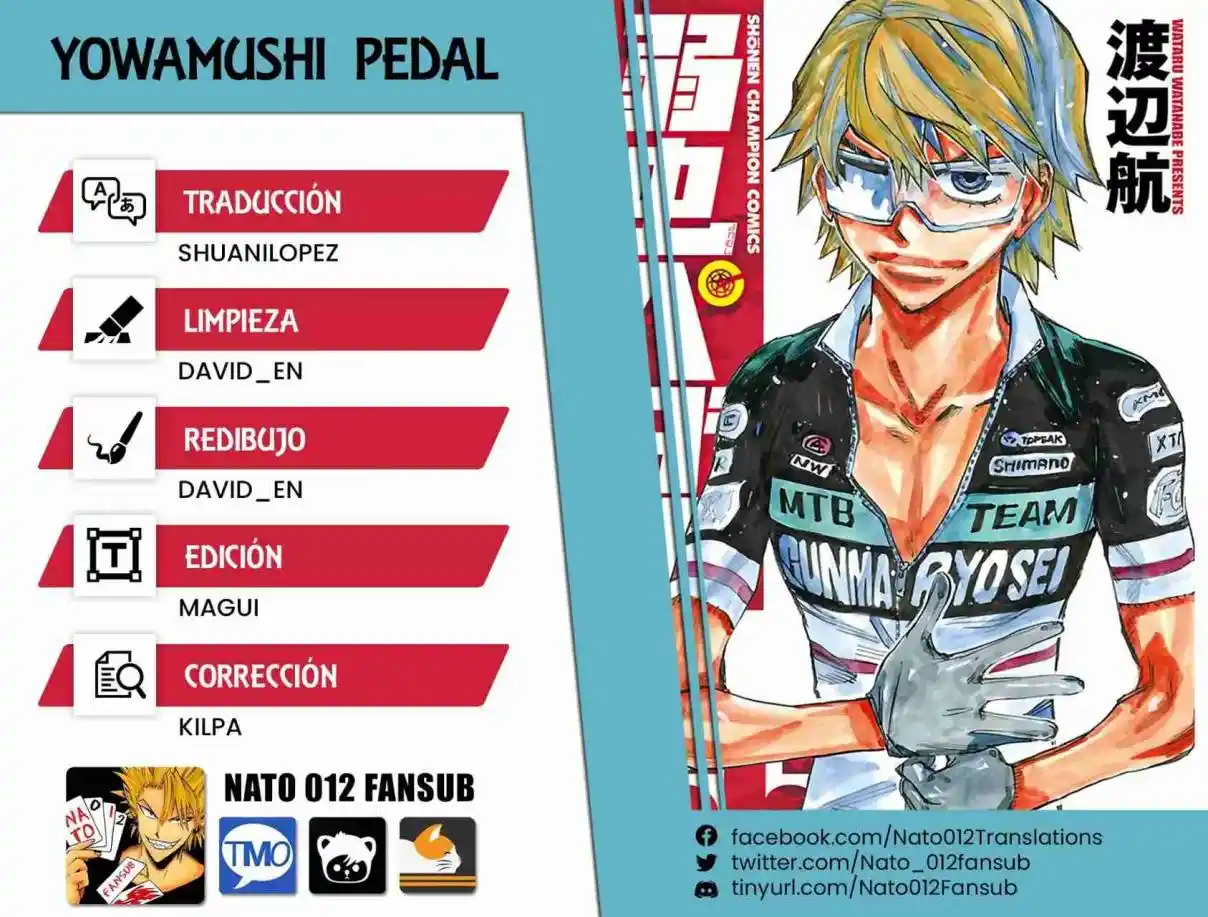 Yowamushi Pedal: Chapter 565 - Page 1