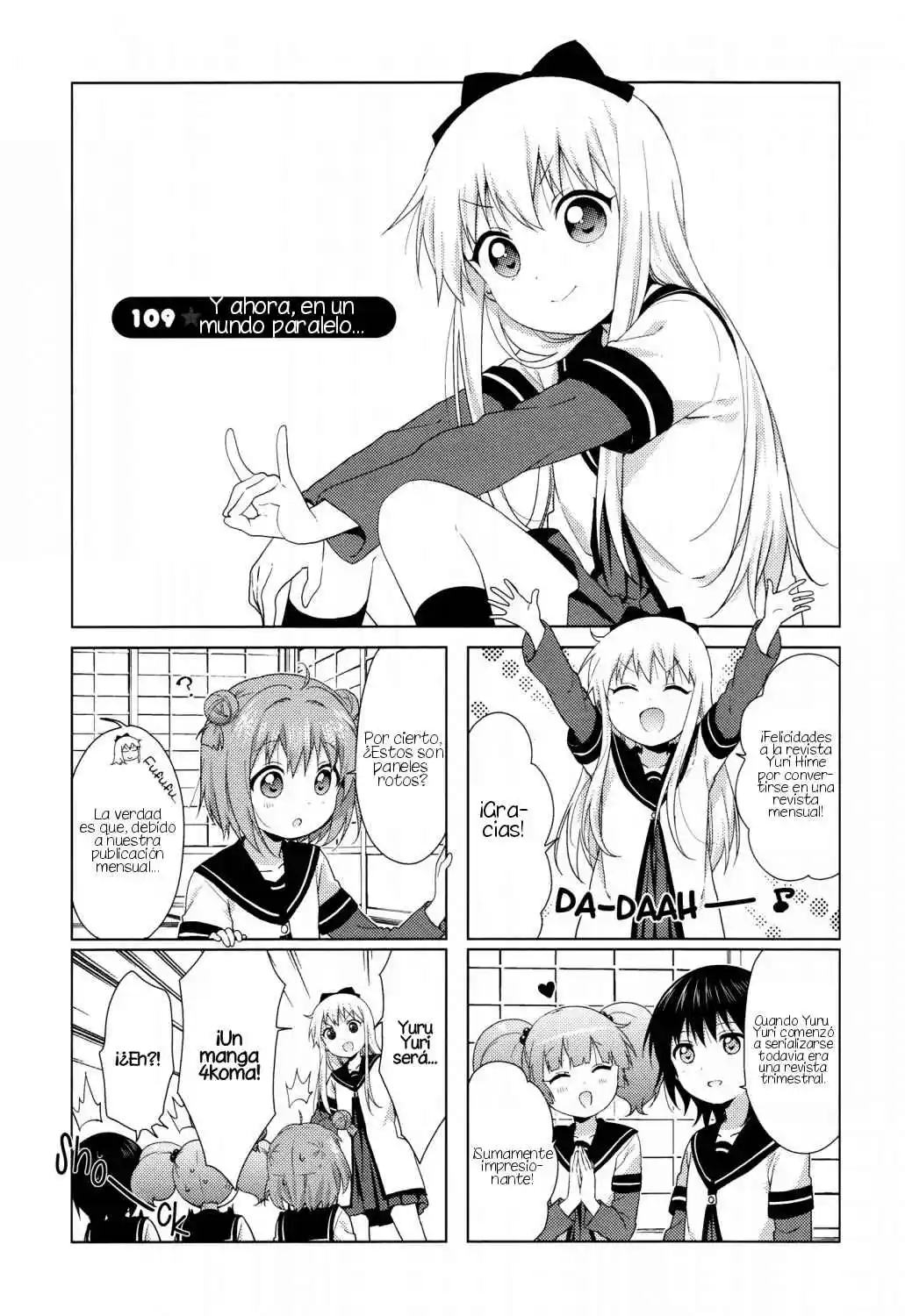 Yuruyuri: Chapter 109 - Page 1